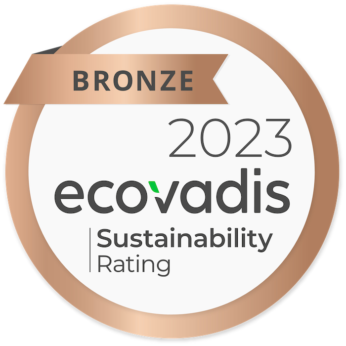 Label Ecovadis Bronze 2023